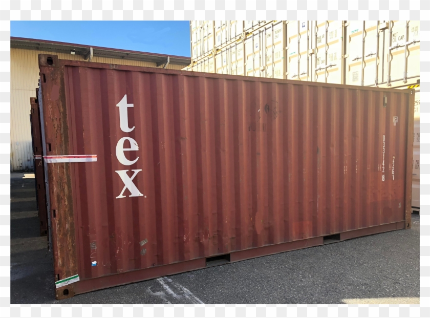 20 Foot Cargo Worthy Shipping Container - Shipping Container Clipart