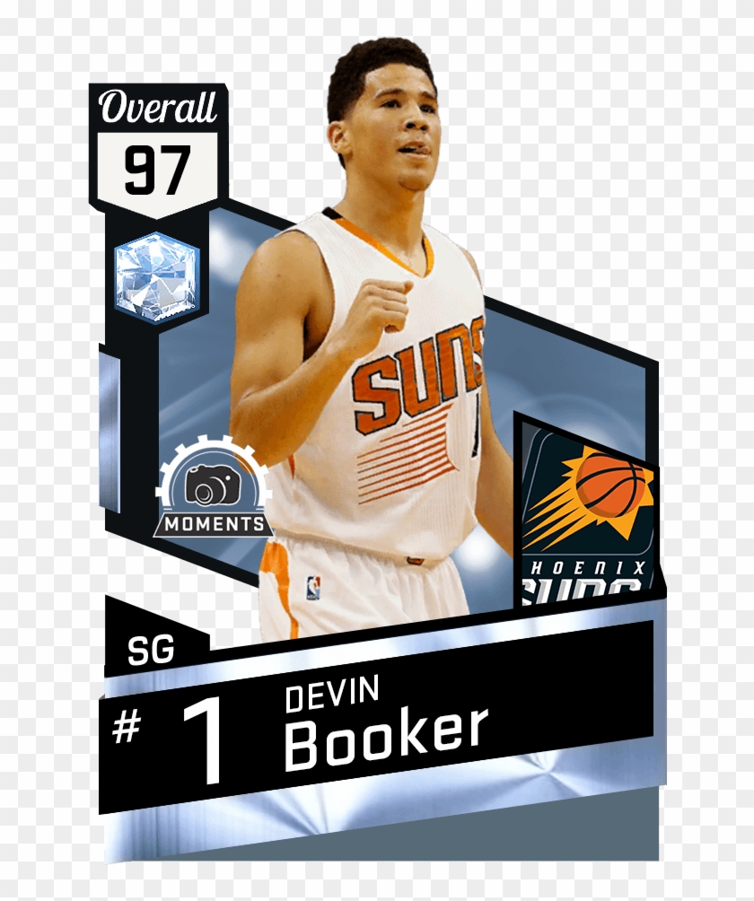 Devin Booker - Nate Archibald Nba 2k17 Clipart
