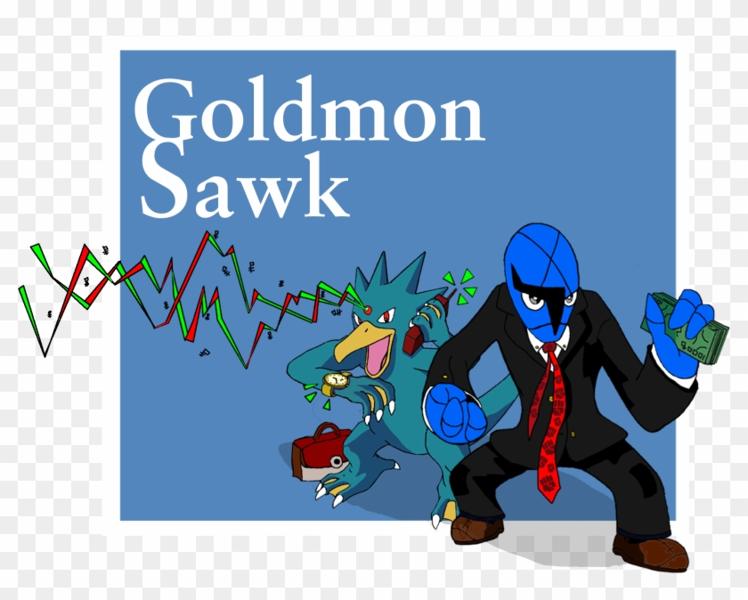 Goldman Sachs Mashup - Cartoon Clipart #5632113