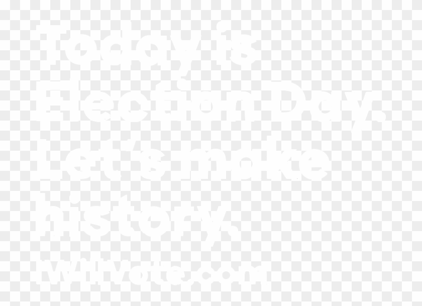 Today Is Election Day - Johns Hopkins Logo White Clipart #5632410