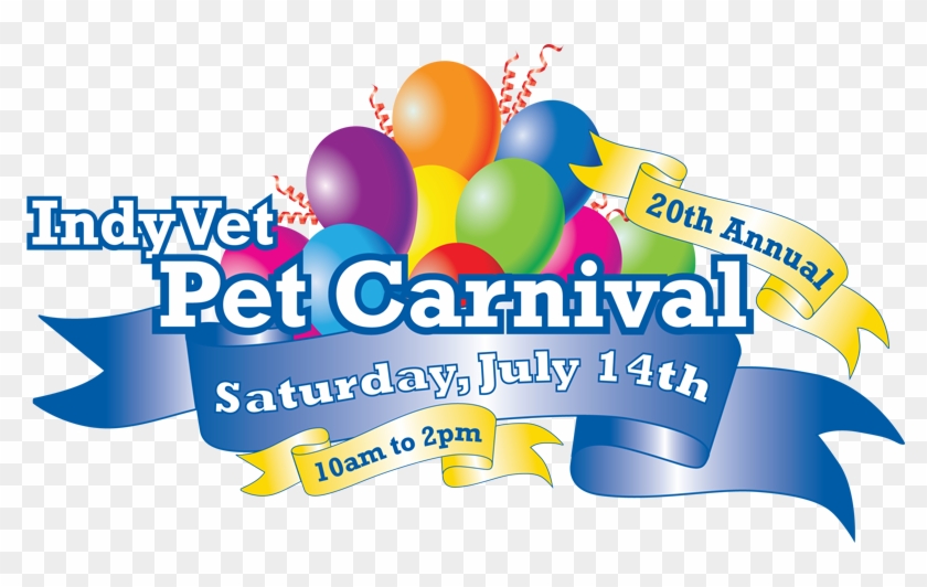 The 20th Annual Indyvet Pet Carnival - Graphic Design Clipart