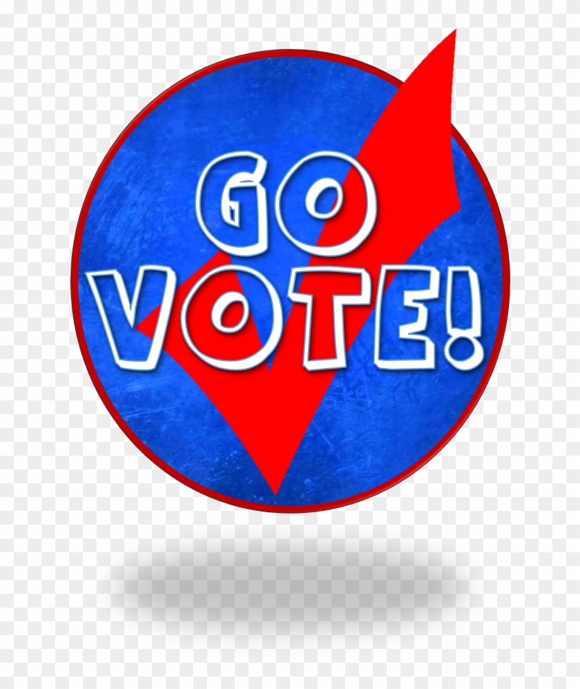 Today Is Election Day Go Vote Polls Are Open From - Emblem Clipart