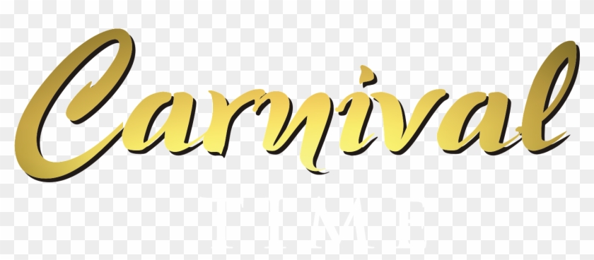 Carnival Time - Calligraphy Clipart