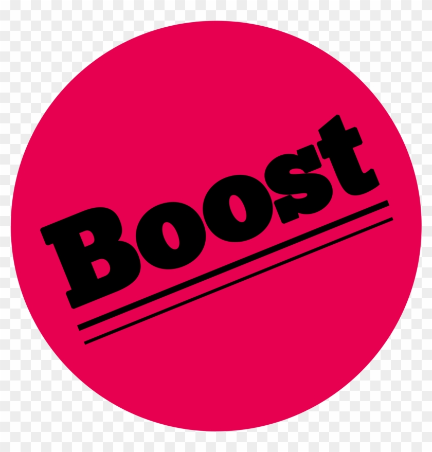 Boost Bold Online Marketing - Circle Clipart