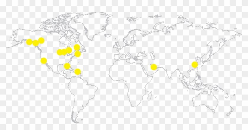 Custom Iso Shipping Container Build Anywhere On The - World Map Clipart