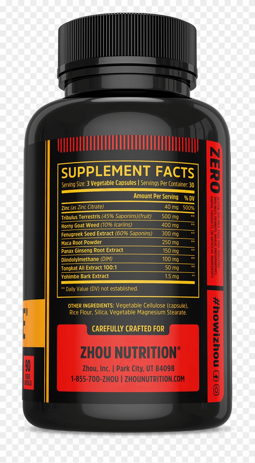 Boost Png - Zhou Nutrition Boost Elite Capsules Clipart #5633453