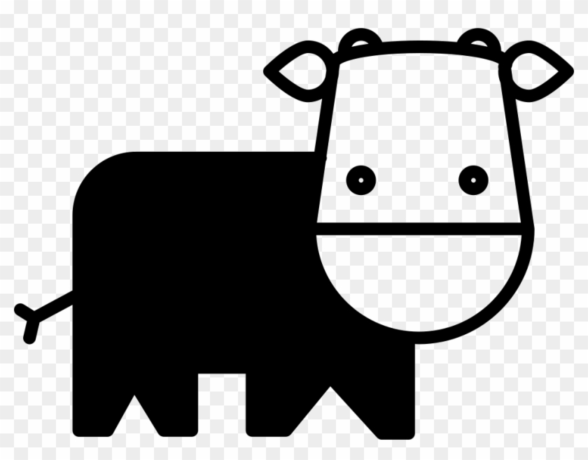 Png File Svg - Cow Cartoon Logo Clipart #5633579