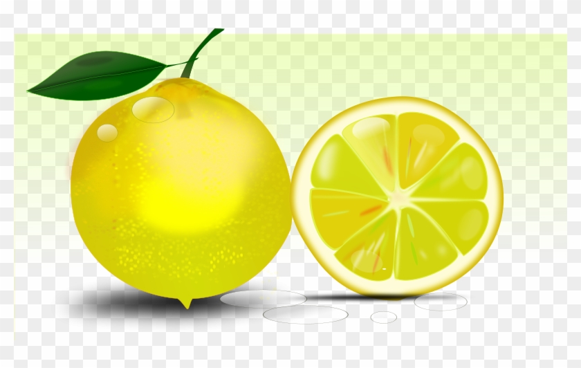 Free Vector Lemon - Limon Dibujo A Color Clipart #5633637