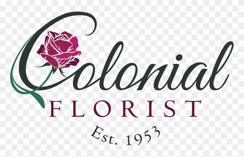 Colonial Florist - Calligraphy Clipart