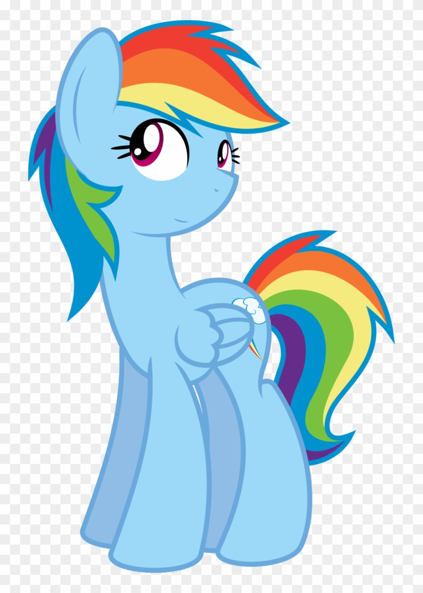 Rainbow Blueblitzie Fan Art Digital Vector Movies - Mane Clipart