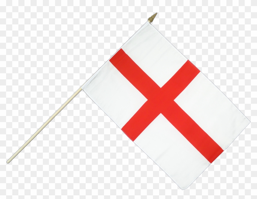 England Flag Png - Hand Waving Flag England Clipart #5634430