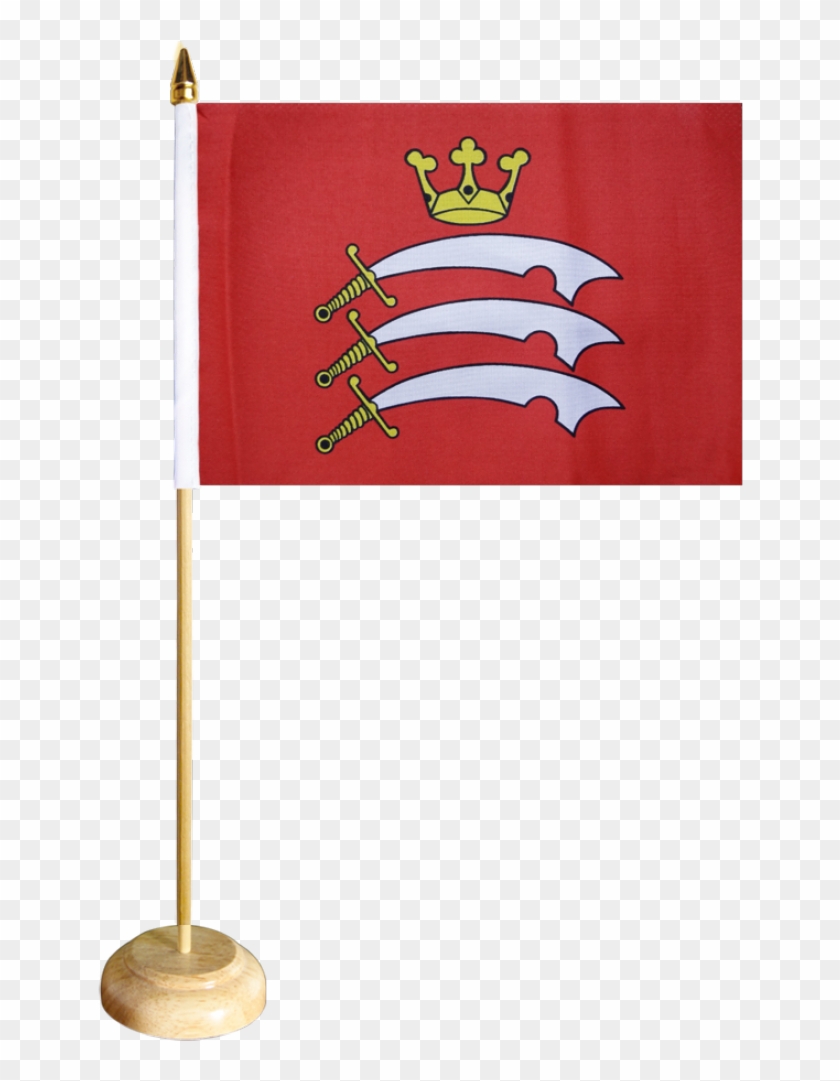 Great Britain Middleessex Table Flag - Flag Of Essex Clipart
