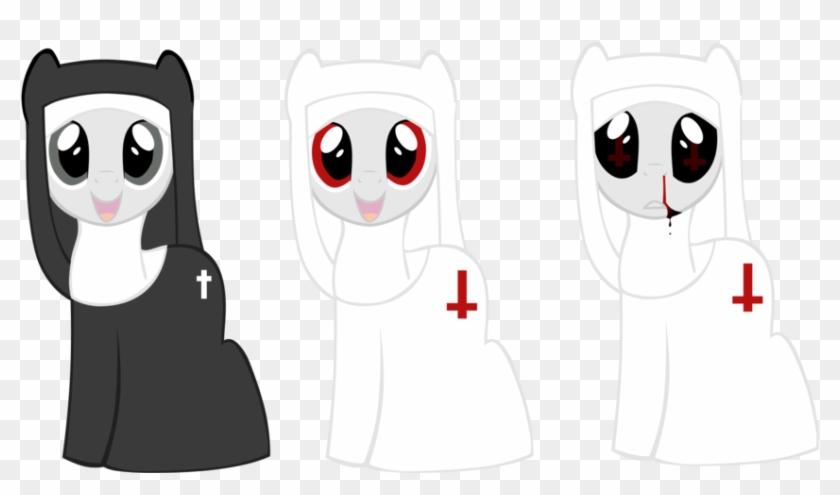 Kitaarcherdesigns, Blood, Convent, Cross Of St Peter, - Nun Upside Down Cross Clipart #5634901