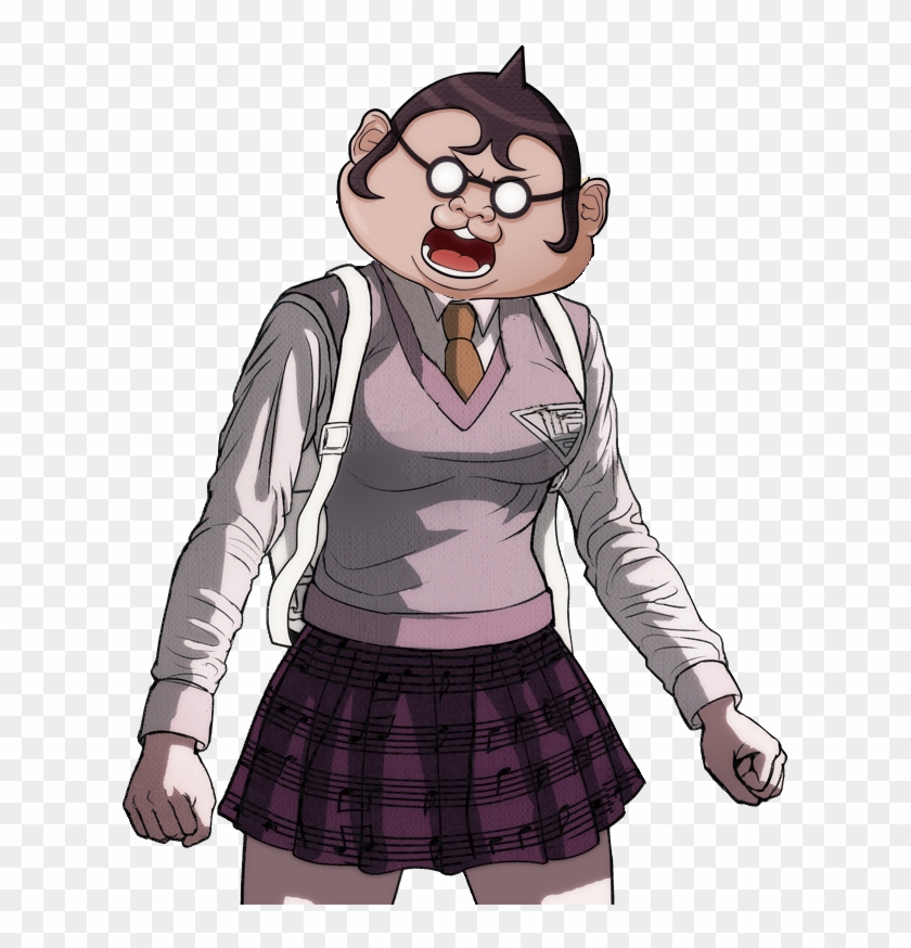 My Second Favorite Ship And I Partially Fused Them - Kaede Akamatsu Sprite Edits Clipart #5634934