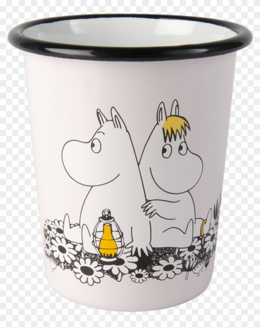 Moomin Enamel Tumbler, 4dl, Together Forever - Hrnek S Mumínky Clipart