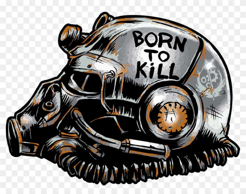 Born To Kill Png - Fallout Born To Kill Clipart