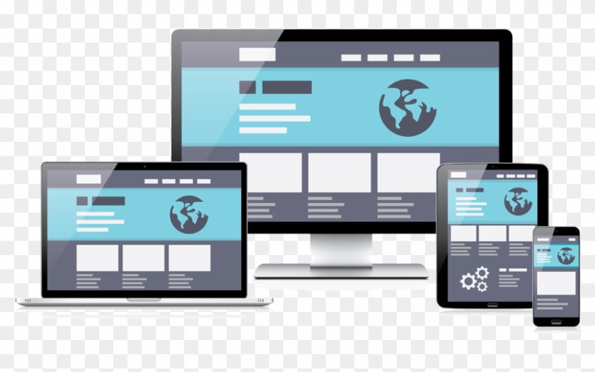 Responsive Web Design - Web Diseño Clipart