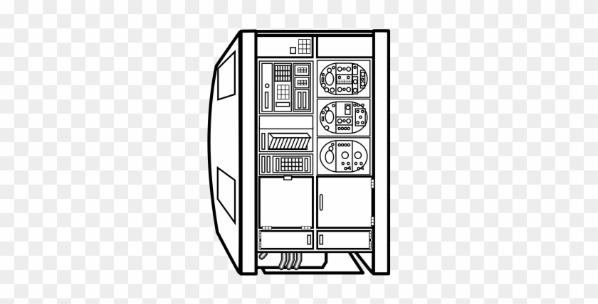This Free Icons Png Design Of Shuttle Equipment Iss - Line Art Clipart #5637519