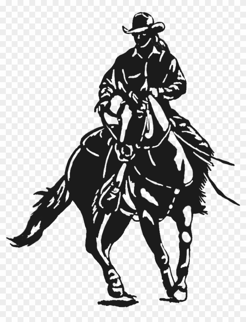 Org/wp And Rider In Transparent - Caballo Y Jinete Silueta Clipart #5637658