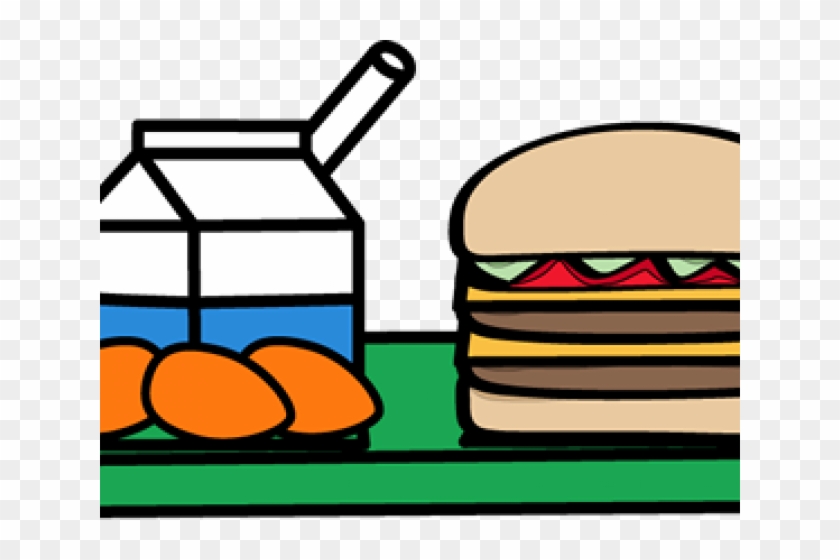Healthy Food Clipart Kindergarten - Milk Carton With Straw - Png Download