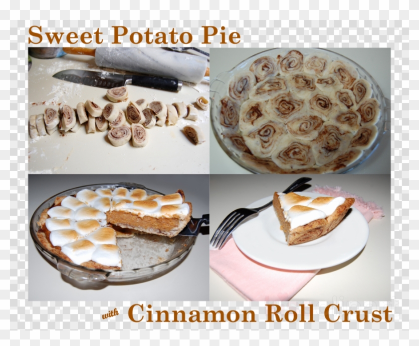 Crust Clipart Sweet Potato Pie Cinnamon Roll Waffle - Cheesecake - Png Download #5638588