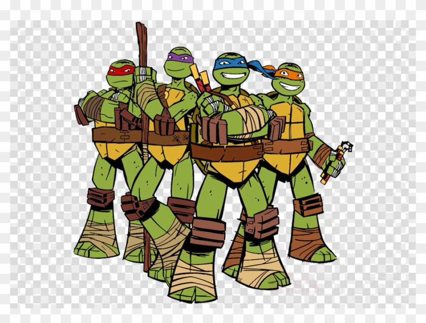 Turtle Graphics Illustration Transparent Png Image - Teenage Mutant Ninja Turtles Transparent Clipart #5638593