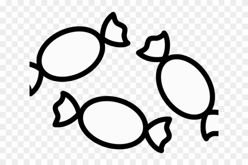 Sweets Clipart - Sweets Clipart Black And White - Png Download