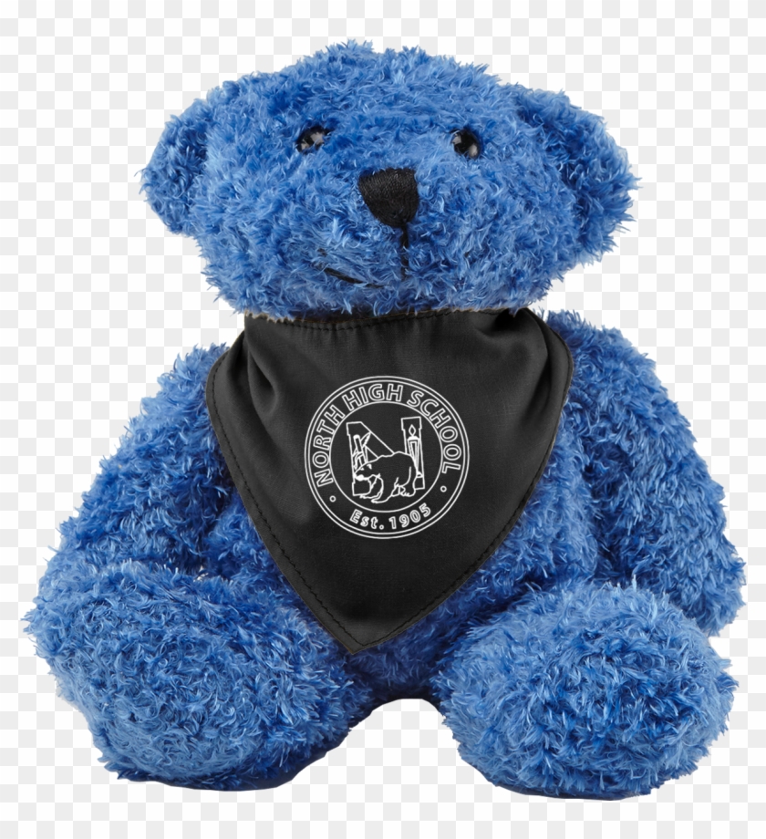 Color Bear Blue - Blue Cobalt Bear Clipart #5638982