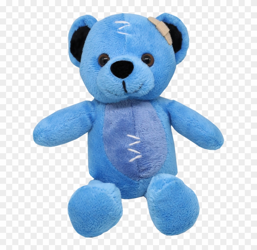 Blue Bear Plush - Teddy Bear Clipart #5639049