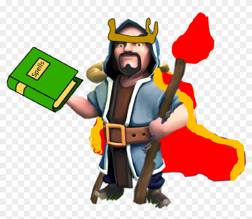 Master Wizard - Wizard King Clash Of Clans Clipart