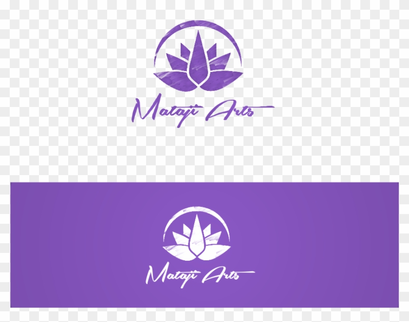 Elegant, Personable, Artists Logo Design For A Company - Feminine Purple Logo Clipart #5640012