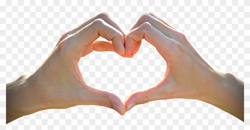 Love-1075476 Clip - Coração Com As Mãos - Png Download #5640215