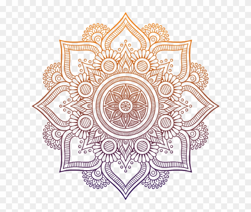 Beautiful Mandala Pattern Designs Clipart #5640258