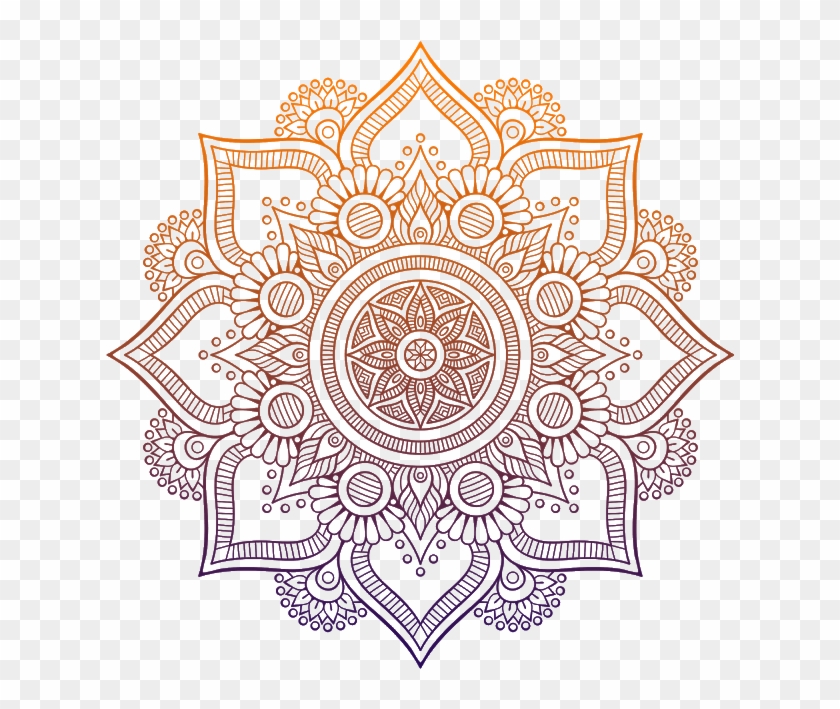 Beautiful Mandala Pattern Designs Clipart #5640258