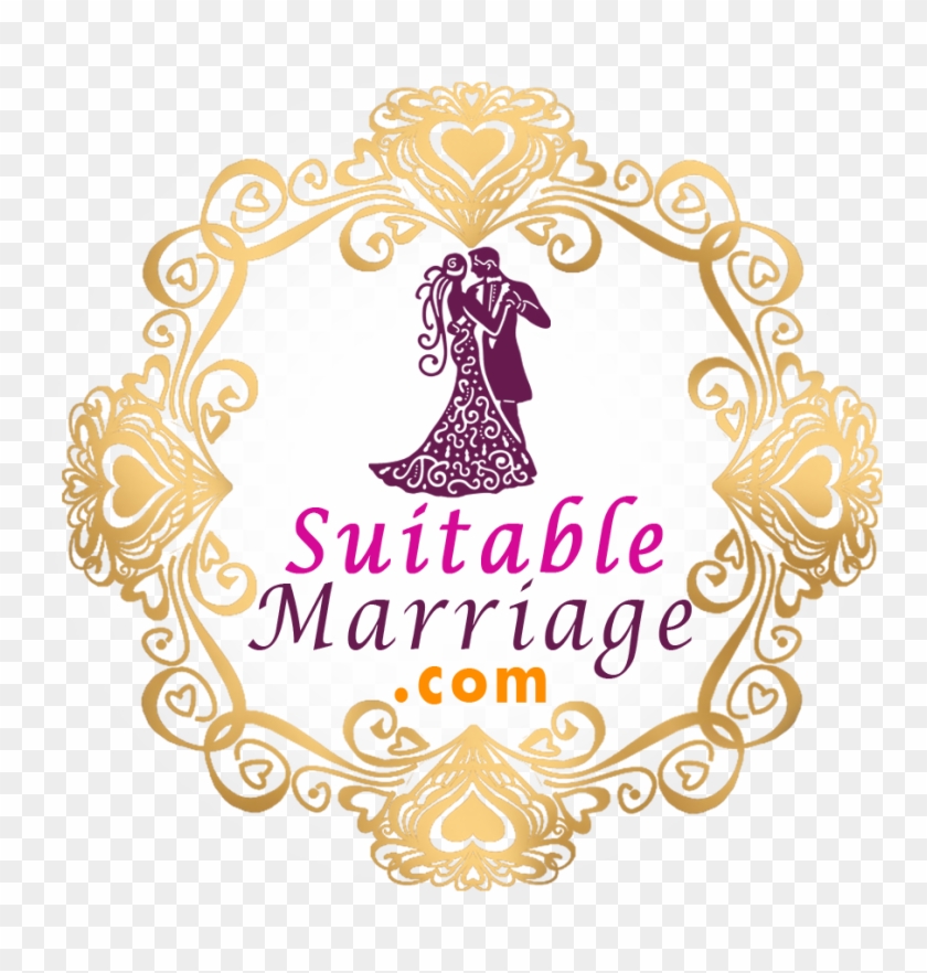 Matrimonial For Special Grooms Brides - Gold Birthday Frame Png Clipart #5640336