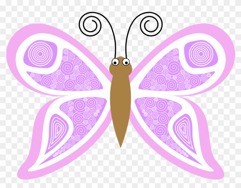 Cartoon Butterfly Kp 8 Xochi - Cartoon Images Of Flowers And Butterflies Clipart #5640374