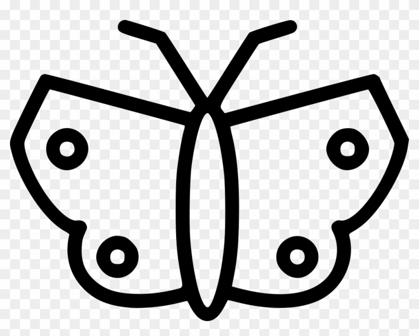 Butterfly Insect Avatar Spring Comments - Circle Clipart #5640443