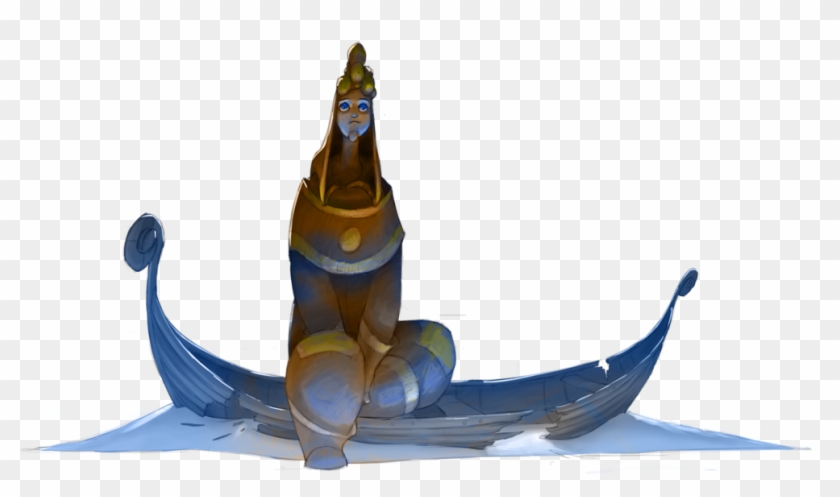 Hein Sitting In Frozen Boat - Gondola Clipart