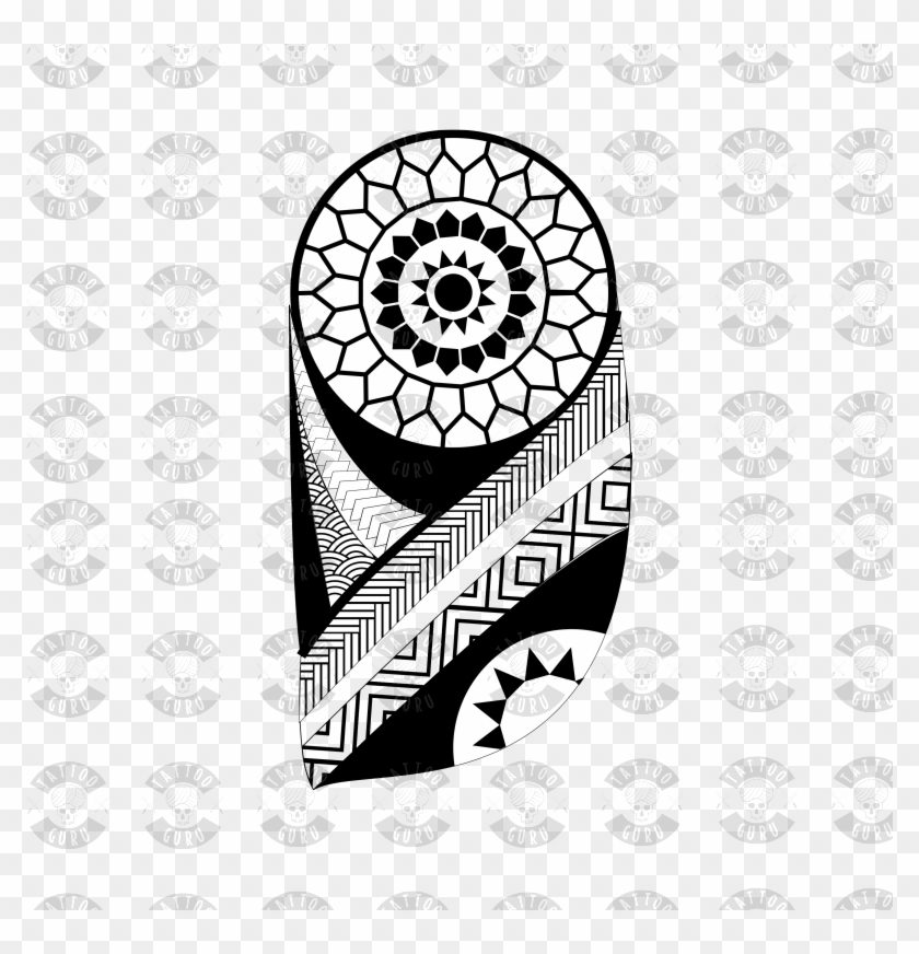Tattoo Maori Oberarm - Upper Arm Tattoo Maori Clipart