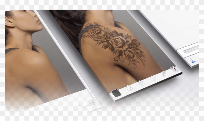 Mock-up App Screens - Temporary Tattoo Clipart