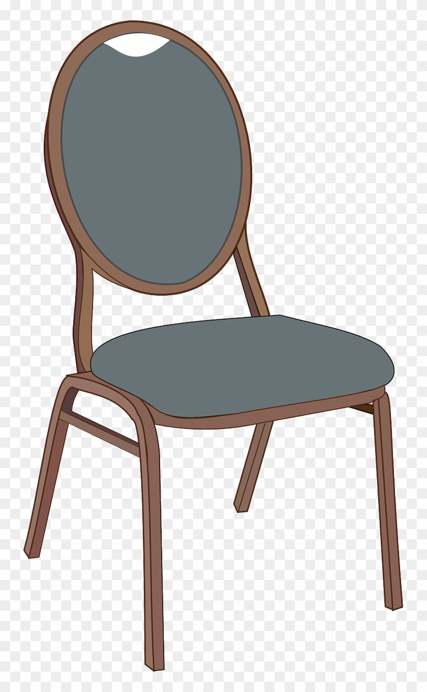 Table Garden Furniture Transprent - Standard Banquet Chairs Clipart #5641549