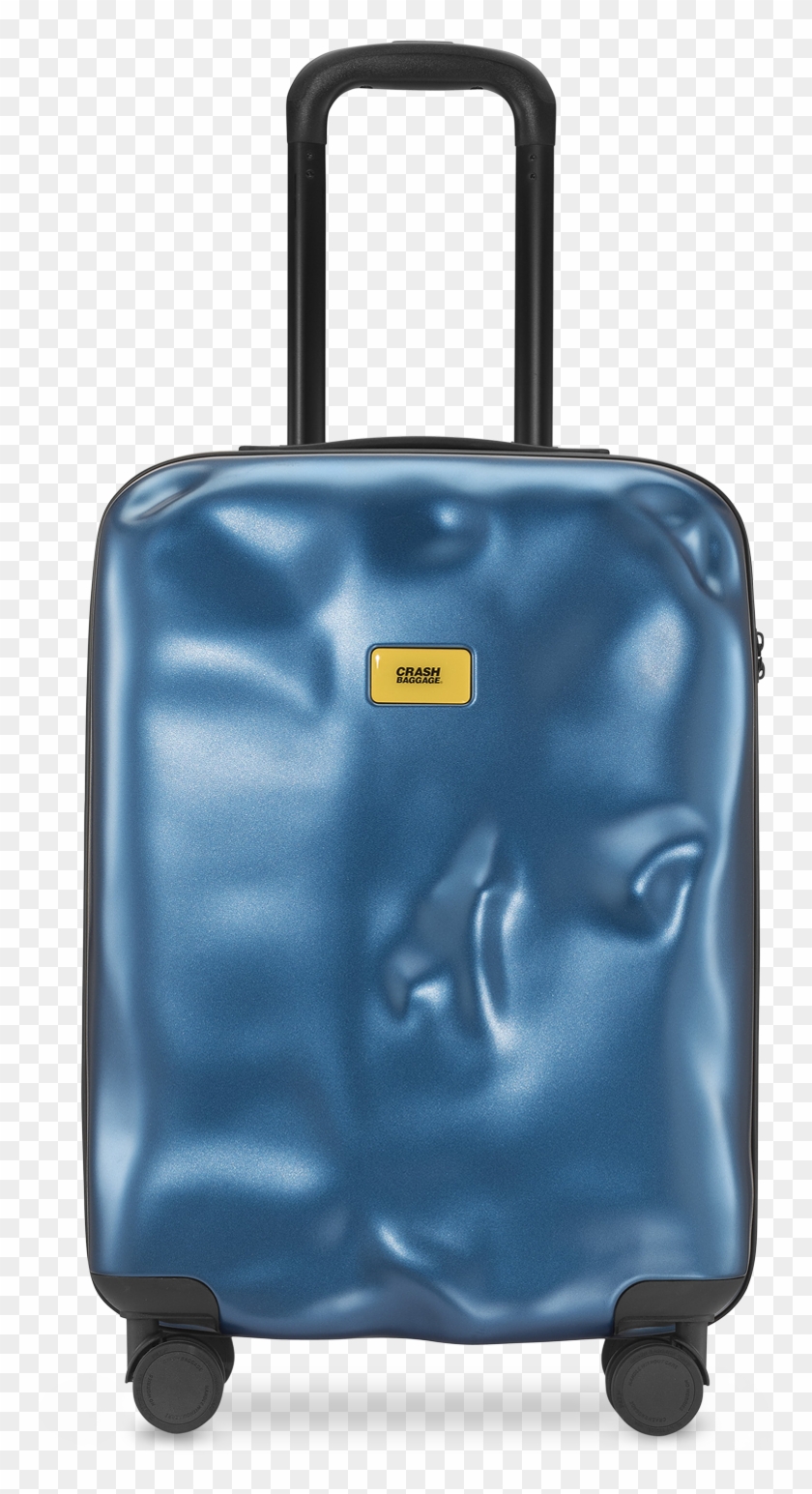 Crash Baggage - Walizka Kabinowa Niebieska Clipart