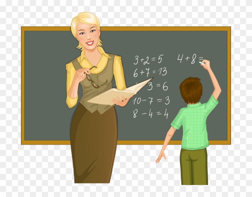 Teacher Png Images Download - Woman Teaching Clipart Transparent Png #5642115
