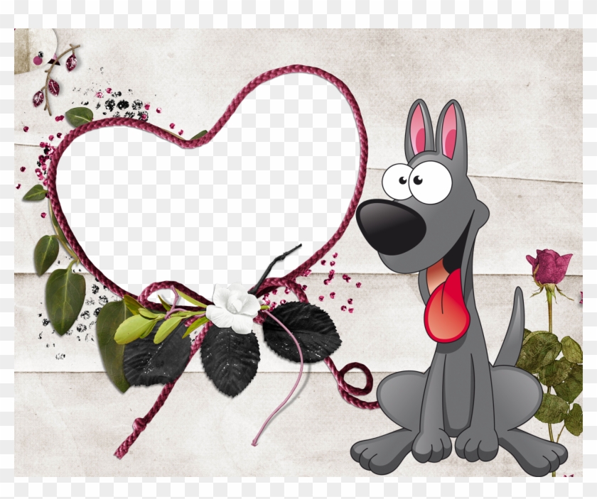 "elaborate Wedding Frames Png Transparent - Dog Frame Transparent Clipart #5642548