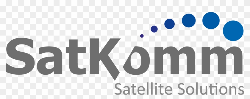 Satkomm - Satellite Communications - Graphic Design Clipart