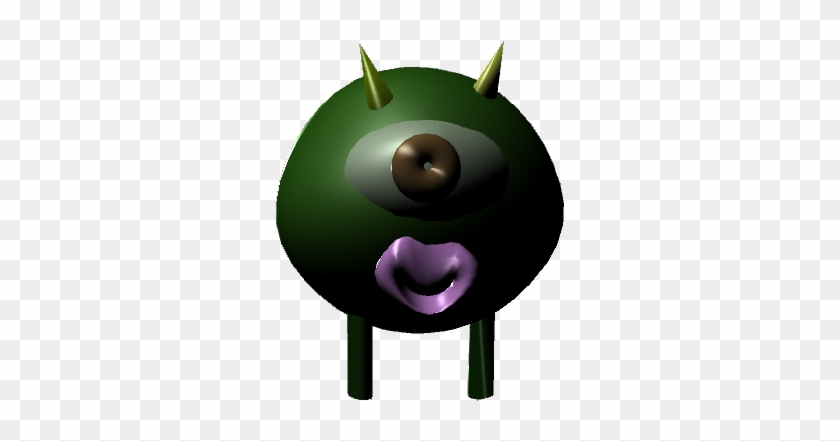 Mike Wazowski Transparent Transparent Background - Illustration Clipart