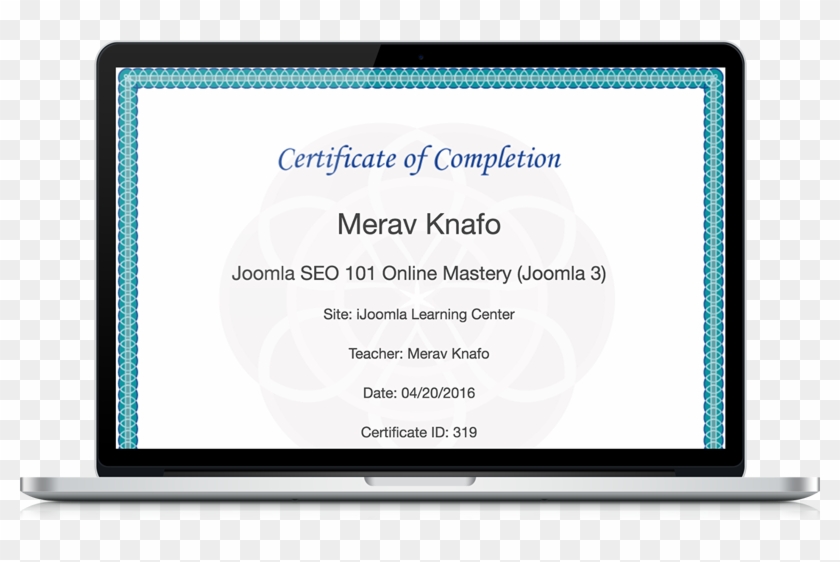 Certificates - Integrated E Learning Certificate Clipart