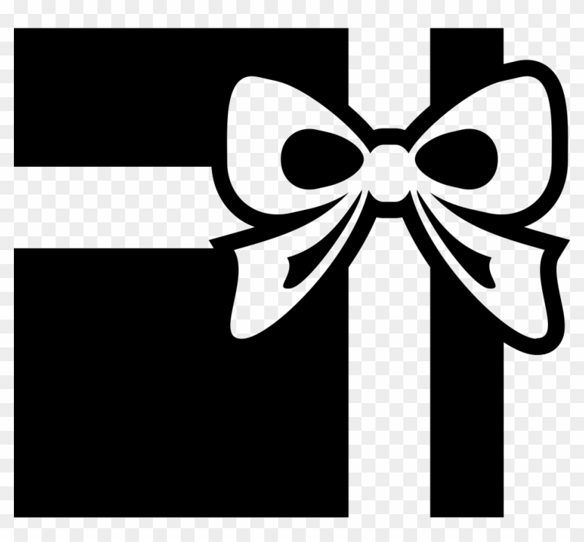 Png File Svg - Christmas Present Bow Tie Icon Clipart