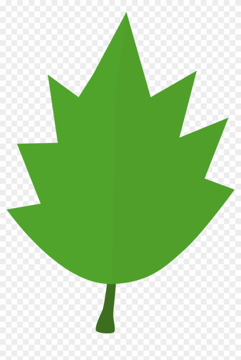 Leaf Tree Autumn Green Garden Png Image - Maple Leaf Clipart