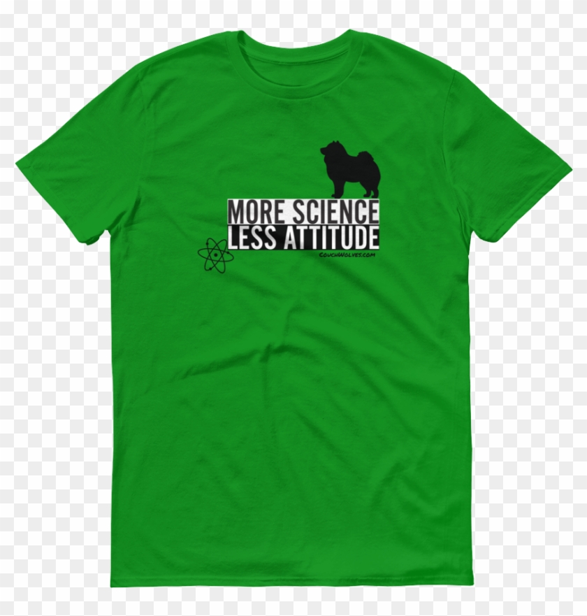 More Science Less Attitude - Shirt Clipart
